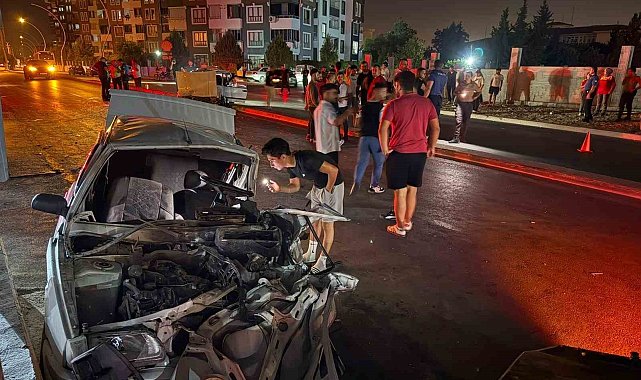 Mersin'de feci kaza: 1 ölü, 8 yaralı
