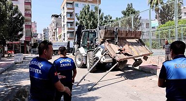Mersin'de hurda ve çöp yığan vatandaşa ceza