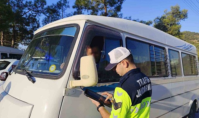 Mersin'de jandarmadan okul servislerinde sıkı denetim