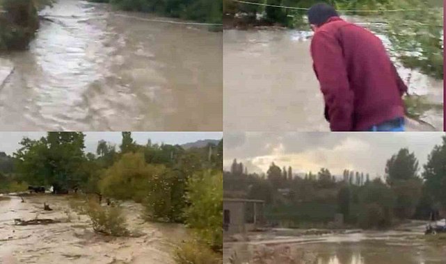 Mersin'de kuvvetli yağış, su taşkınlarına neden oldu