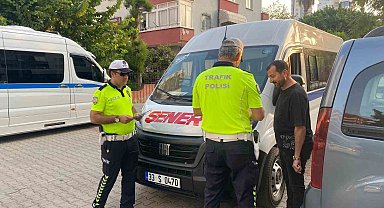 Mersin'de okul servislerine sıkı denetim