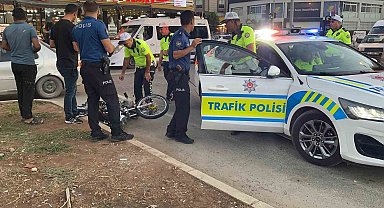 Mersin'de tır motosiklete çarptı: 1 ölü, 1 yaralı
