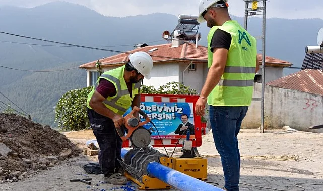Mersin'de su altyapısı güçleniyor