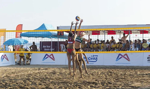 Mersin'de Uluslararası Plaj Voleybolu heyecanı başlıyor
