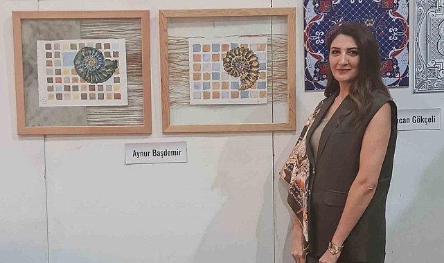 Mersinli sanatçının 'doğadan sanata' çalışması büyük ilgi gördü