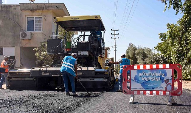 MESKİ, altyapı sonrası asfalt çalışmalarına hız verdi