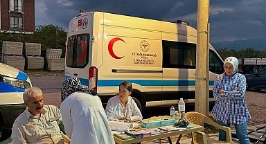 Mevsimlik tarım işçileri sağlık kontrolünden geçti