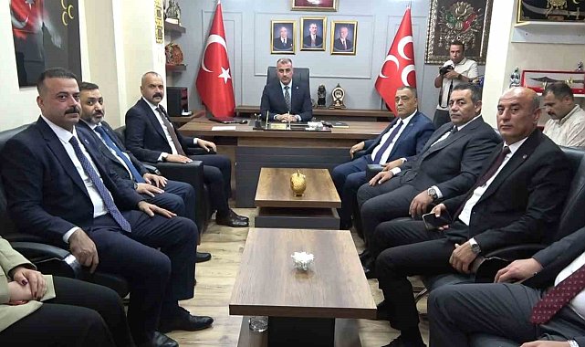 MHP heyeti "Terörsüz Türkiye" toplantıları çerçevesinde Kilis'te