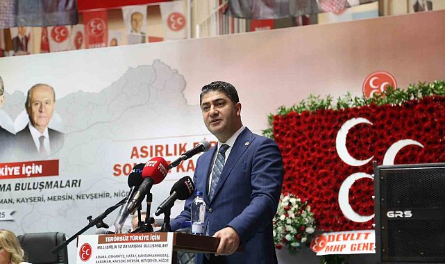 MHP'li Özdemir: "Terörsüz Türkiye hedefimizdir"