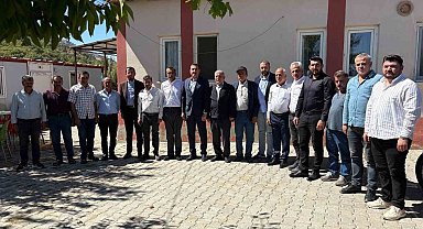 Milletvekili Tüfenkci, Doğanşehir'de muhtarlarla bir araya geldi