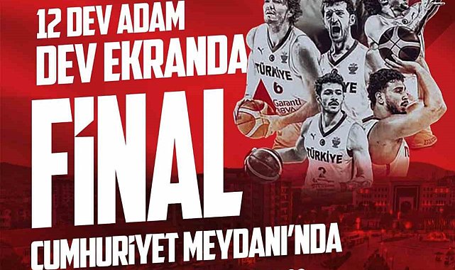 Milli heyecan Elazığ'da dev ekranda yaşanacak