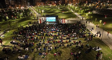 Milli heyecan Talas Paraşüt İniş Alanı'nda