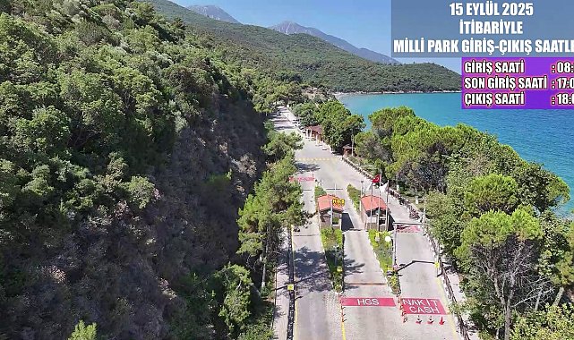 Milli Park'ta kış saati uygulamasına geçildi