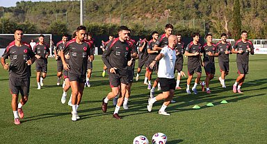 Milliler, Gürcistan maçı hazırlıklarını sürdürdü