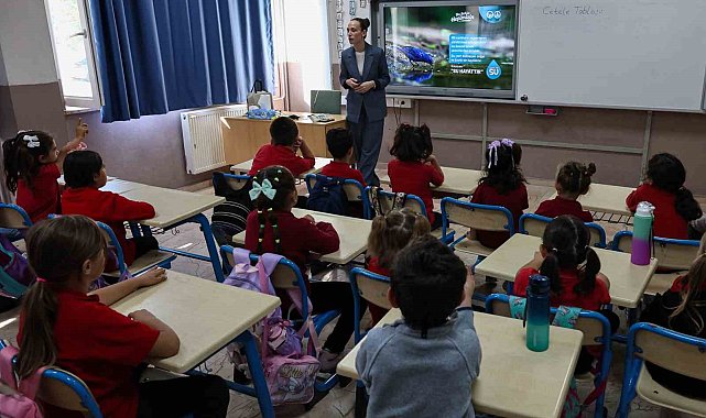 Minikler 'Su Müfettişi' eğitimleri ile tasarruf konusunda örnek oluyor