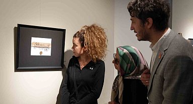 Mitolojik öğelerin sanatla buluştuğu sergiye büyük ilgi