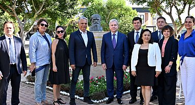 Moskova Hükümet Bakanı Çeremin'den Muratpaşa'ya ziyaret