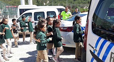 Mudurnu'da öğrencilere polis sevgisi aşılandı