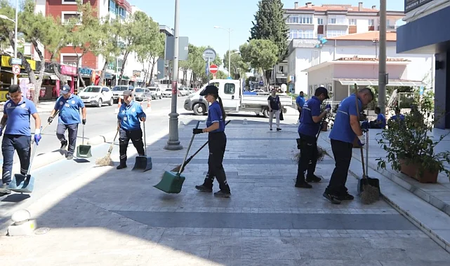 Muğla Büyükşehir'den temiz ve sağlıklı çevre için yoğun mesai