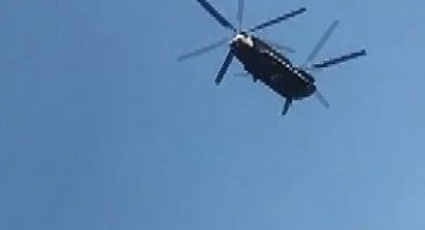 Muğla'da kaza kırıma uğrayan uçak askeri helikopter ile kaldırıldı