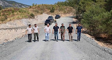 Muğla'da orman yolu çalışmaları yerinde incelendi