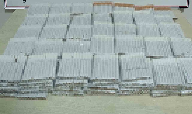 Muratlı'da kaçak sigara operasyonu