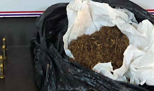 Muratlı'da uyuşturucu ve mermi ele geçirildi