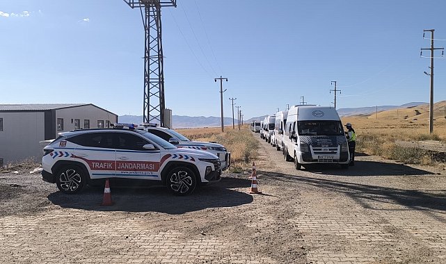 Muş'ta okul servis araçları denetlendi