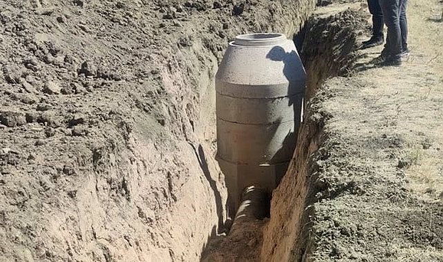 Muş'taki köylerde kanalizasyon altyapısı yenileniyor