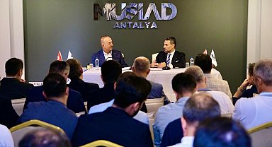 MÜSİAD'ın mesleki eğitim projelerine Çavuşoğlu'ndan övgü