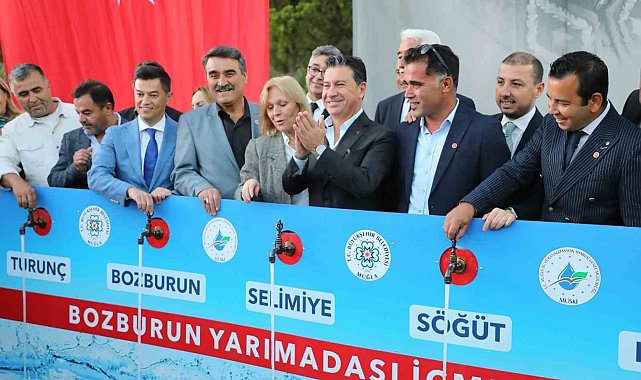 MUSKİ, Bozburun içme suyu projesinde 2. etap çalışmalarına başladı