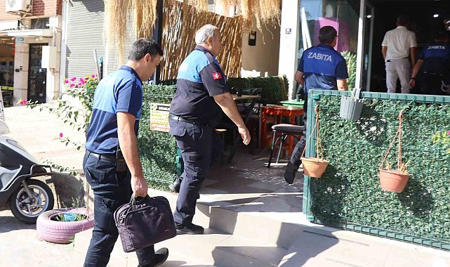 Nazilli Zabıtası'ndan öğrenciler için sıkı denetim