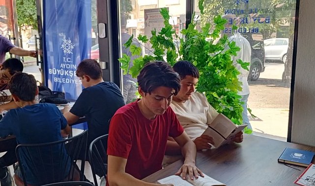 Nazilli'de öğrencilere kitap okumanın gücü anlatıldı