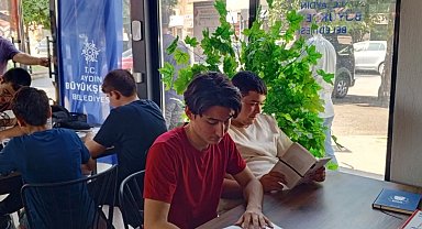 Nazilli'de öğrencilere kitap okumanın gücü anlatıldı