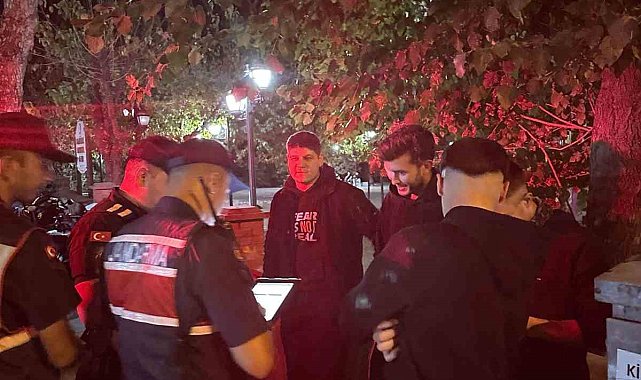 Nazilli'de Trafik Jandarması'ndan huzur denetimi