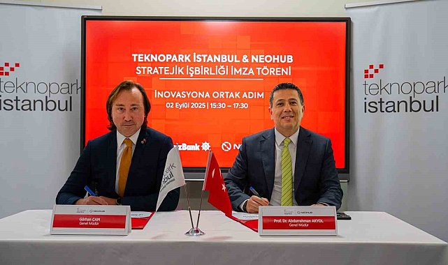 NEOHUB ve Teknopark İstanbul'dan girişimcilik ekosistemine destek