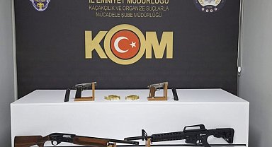 Niğde'de silah teşhircilerine operasyon: 4 gözaltı