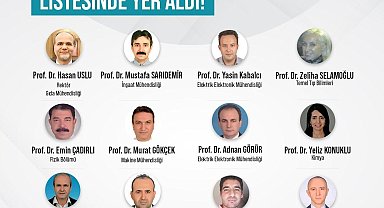 NÖHÜ'den 15 akademisyen dünyanın en etkili bilim insanları arasına girdi