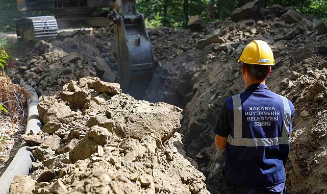 O ilçeye saniyede 50, günde 4 milyon 320 bin litre su takviyesi