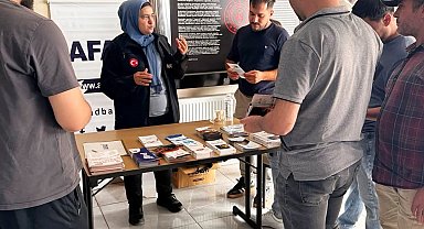 Öğrencilere afet bilinci ve gönüllülük anlatıldı