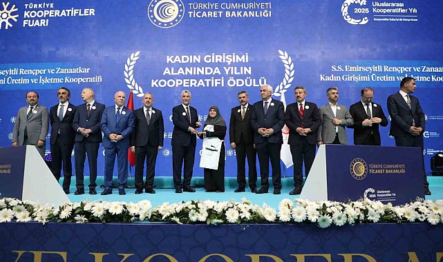 OKA destekli ERZAK Kadın Kooperatifi'ne "Yılın Kadın Kooperatifi" ödülü