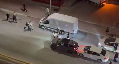 Önce kaza yaptılar, sonra kavga ettiler