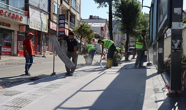 Ordu Büyükşehir'den Altınordu'ya estetik dokunuş