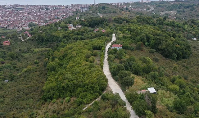 Ordu Büyükşehir'den Ünye Bayramca'ya yol müjdesi
