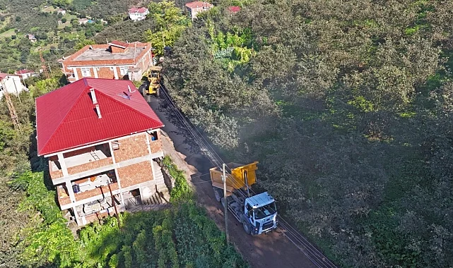 Ordu Ulubey'de asfalt sevinci