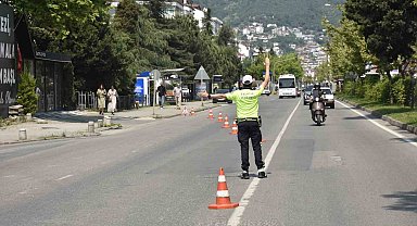 Ordu'da bir haftada 19 bine yakın araç ve sürücüsü denetledi