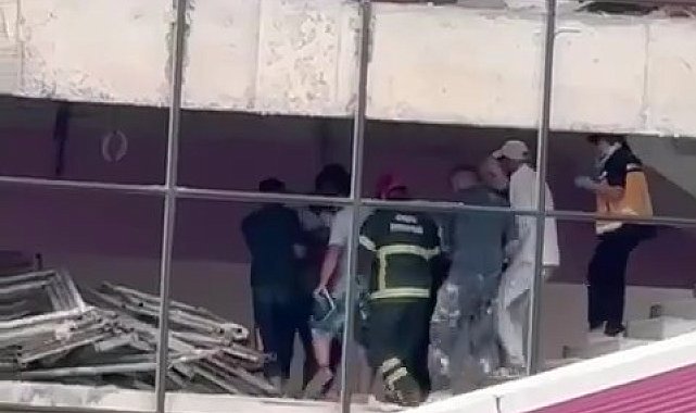 Ordu'da kültür merkezi inşaatında iş kazası: 1 yaralı