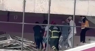Ordu'da kültür merkezi inşaatında iş kazası: 1 yaralı