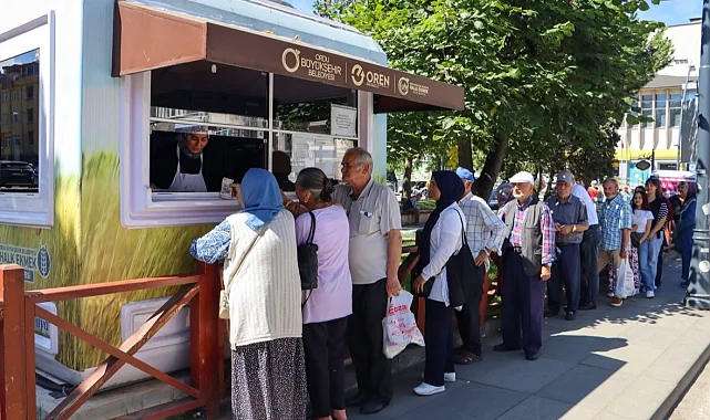 Ordu'da Halk Ekmek bütçeye destek oluyor