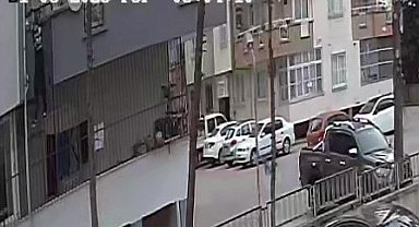 Örümcek gibi binaya tırmanan hırsız: "Ben basit bir kuryeyim"